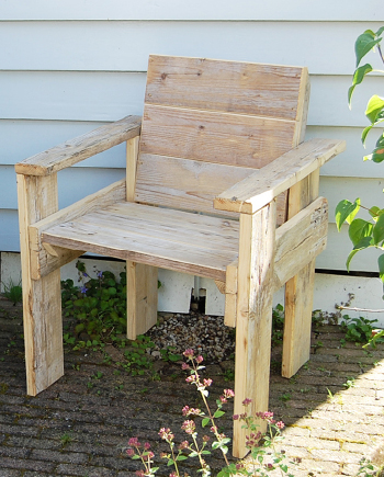 Steigerhouten tuinstoelen